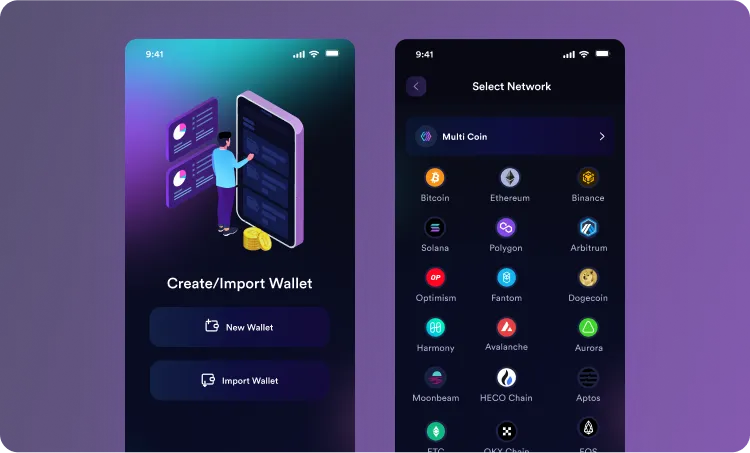 Create-Import-Wallet